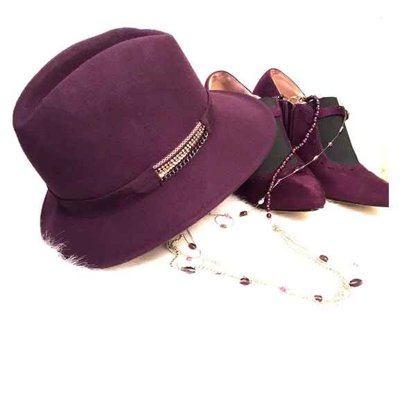 Giovannio Accessories - Giovanni Designed in England Purple Women’s Hat